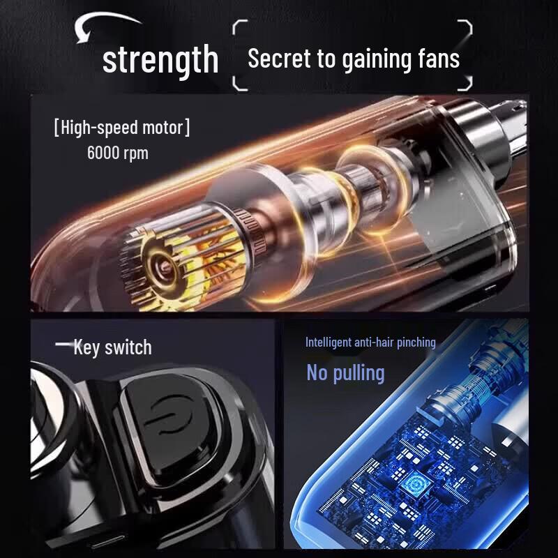 XBOXPO Rechargeable Electric Nose Hair Trimmer