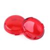 2 pcs Motorcycle Turn Signal Light Lens Cover For Dyna Softail Sportster 198615 Red