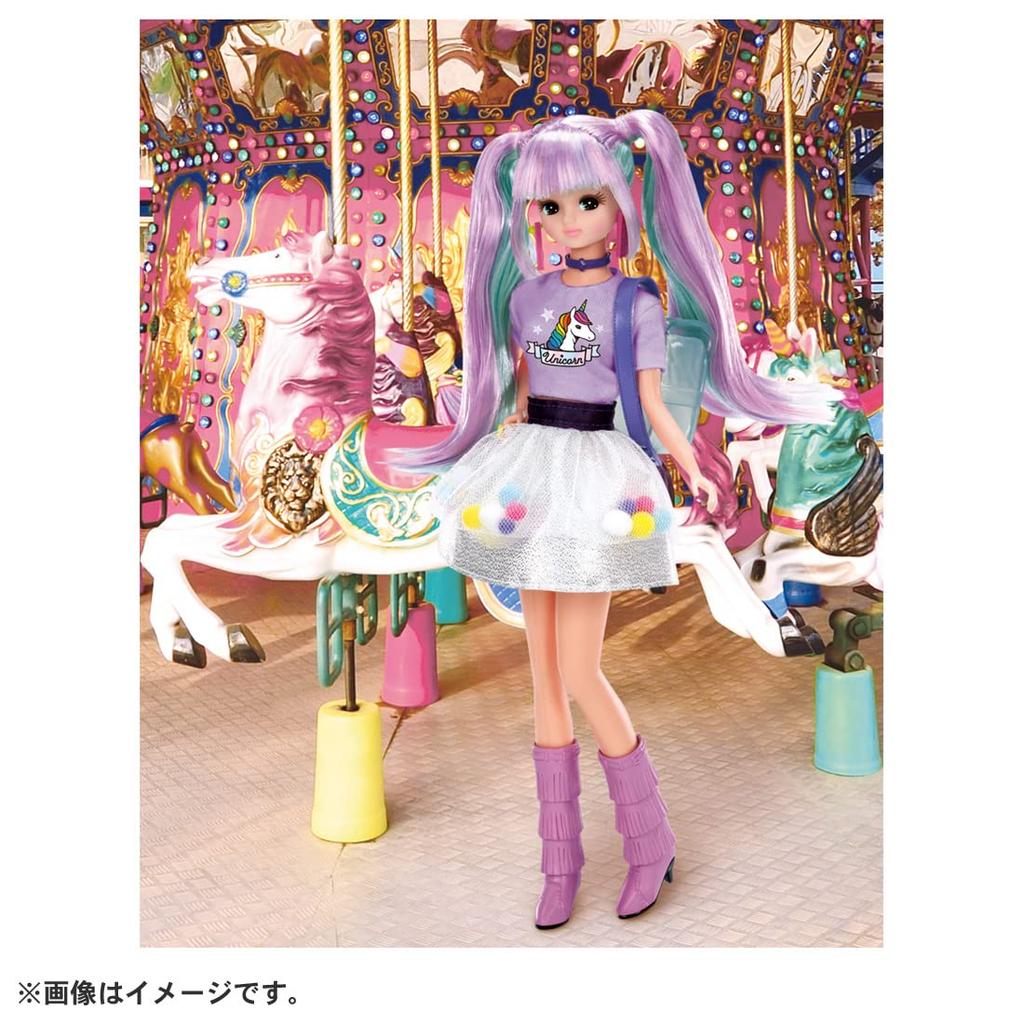 Takara Tomy Licca Doll #Licca #Unicorn Mix Dress-up Play Toy Ages 3+