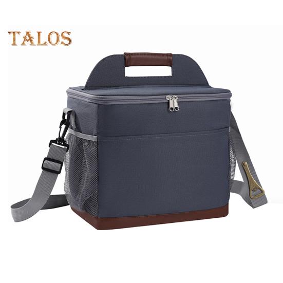 9L/16L Insulated Bag Multi-purpose Large Capacity Bento Bag Zipper Closure Thermal Picnic Bag for Home Outdoor