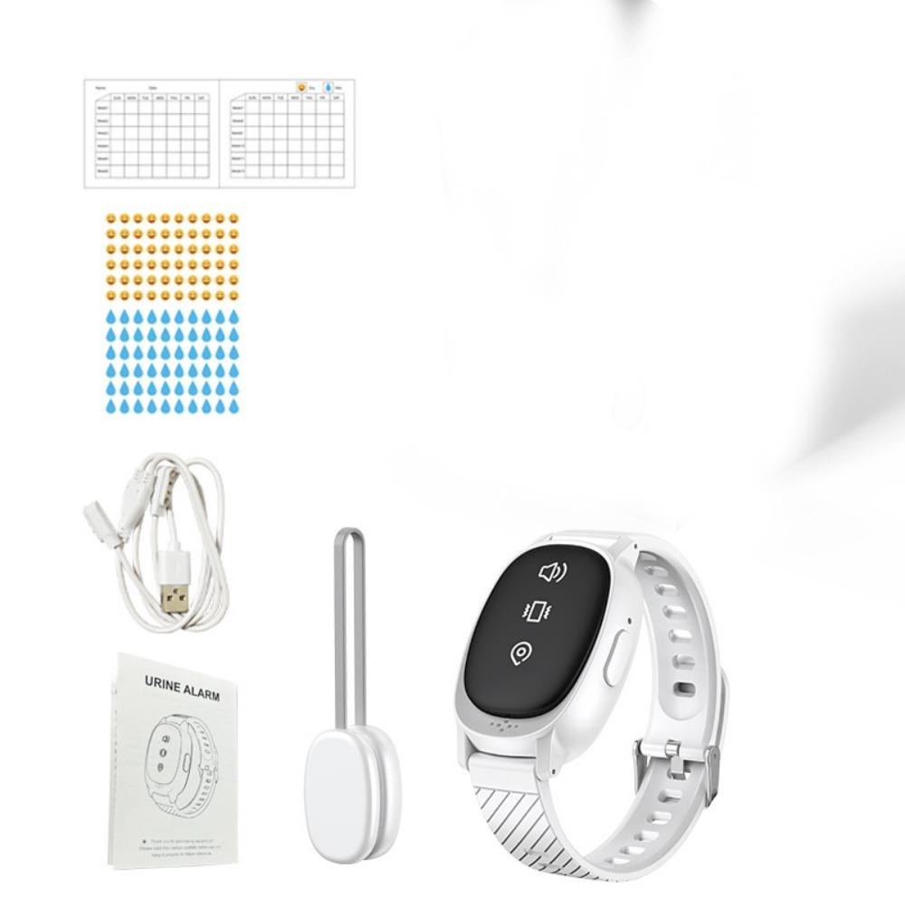 Allarme Enuresi Wireless Dispositivo Portatile con Promemoria Vibrante Allarme Umidità Urina Bambini