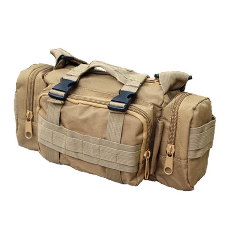 Waist Fanny Pack for Men Waterproof Cross-body Shoulder Sling Bag for Hiking Outdoor Climbing Fishing Camping