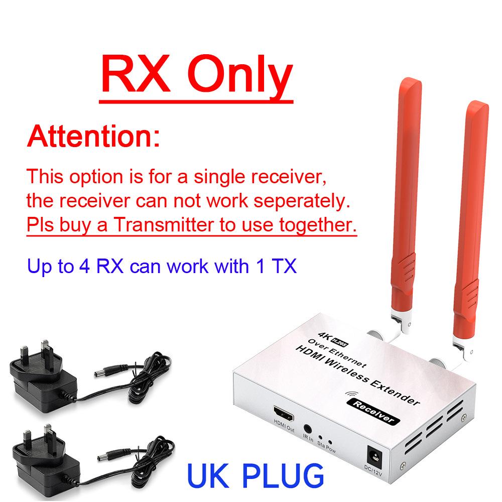 4K Wireless HDMI Extender and Receiver 150M for Screen Projection