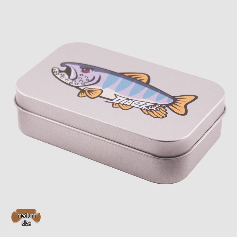 

Portable Magnetic Fishing Tackle Box for Hooks & Lures