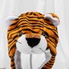 Cartoon Cap For Men Women Performance Hat Cosplay Tiger Hat Plush Animal Cap Tiger Head Cover Cap