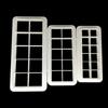 3Pcs DIY Mold Decor Baking Fondant Cake Cookies Square Biscuit Cutter Mould
