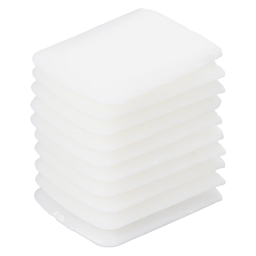 Giz de costura portátil profissional para alfaiates DIY retangular branco invisível ferramenta de giz de costura