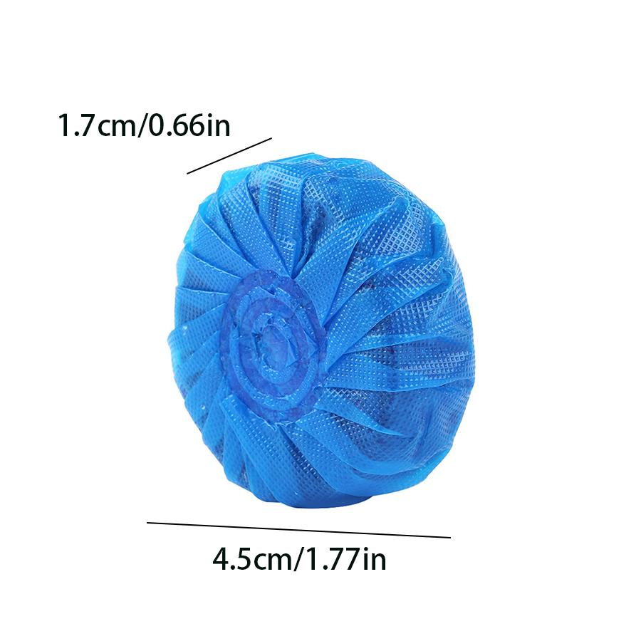 

10 шт. Синие пузырьки для очистки унитаза и удаления запаха 10pcs