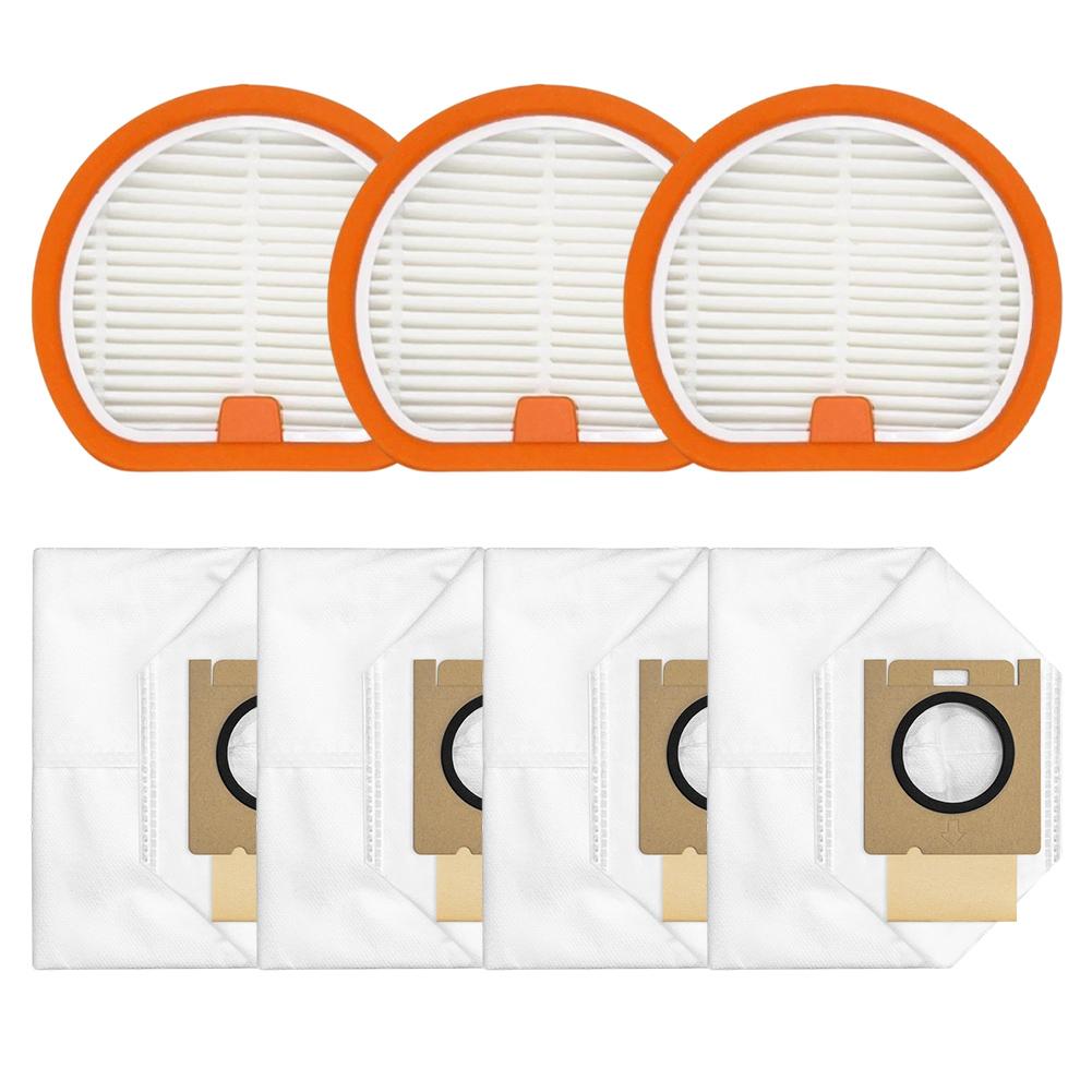 

For UWANT V500 Cordless Vacuum Filter And Dust Bag Kit HEPA Replacement Parts For Home Pet Cleaning Accessories