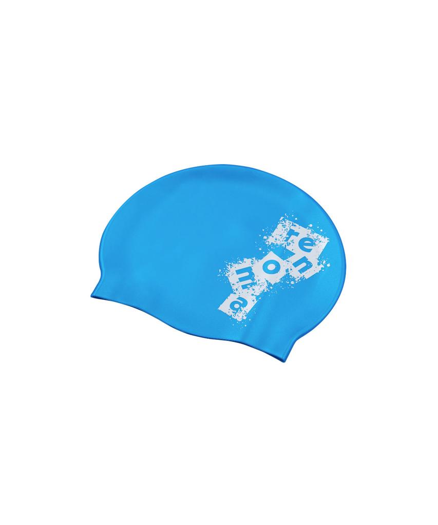 Lenomasuyeongbog Supplies Adult Vintage Puzzle Silicone Swim Cap Blue Ro-Rc2E406-Bu