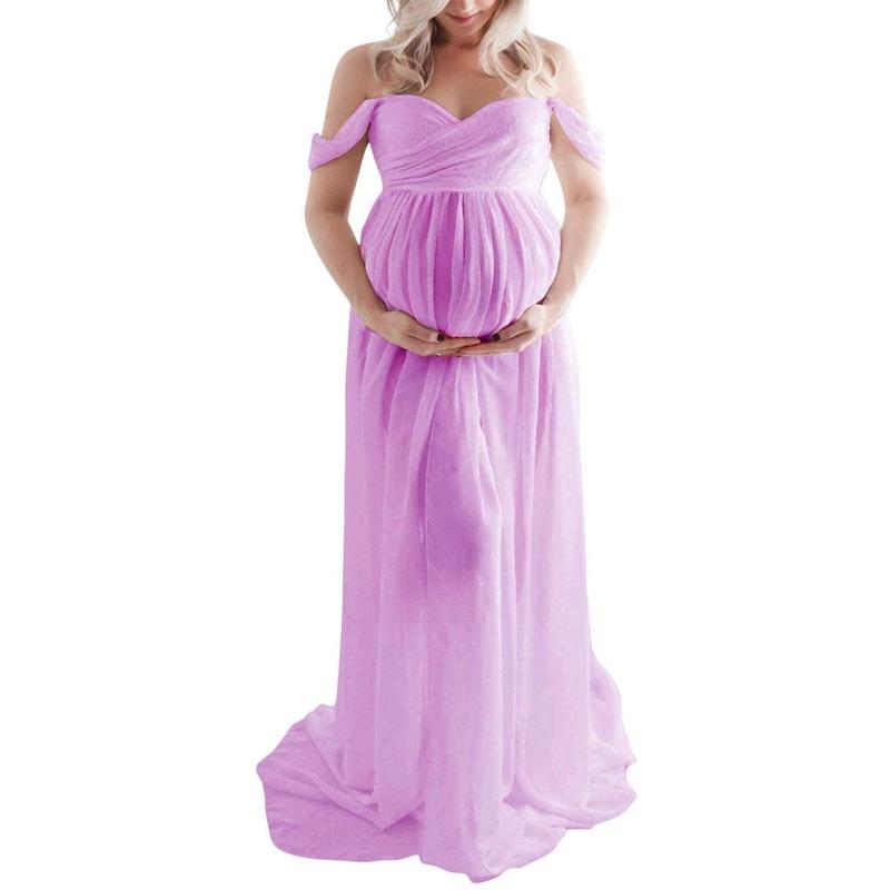 Pregnant Women, Photo Dresses, Pregnant Women Mopping Floor Dresses Before Taking Pictures