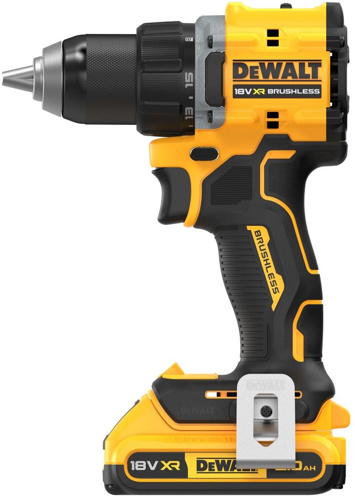 Дрель-шуруповёрт DeWalt DCD794D2T-QW 18V (бесщеточный)вкл. и системное быстрое зарядное устройство 2 x Akkus 2 Ah