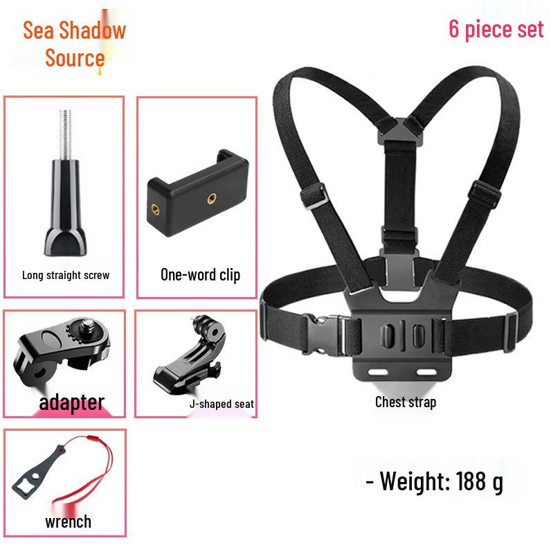GoPro13 Chest Mount Camera and Phone Holder for Outdoor Activities