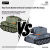 New Desktop Series Mini Remote Control Tank Infrared Competitive Battle Track Tank Car German Tiger Model Boy Toy