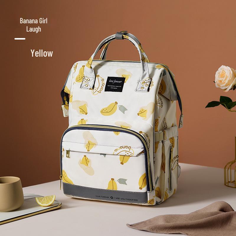 

Цинь Ду 2021 Модная сумка для мамы: Многофункциональный рюкзак и наплечная сумка большой вместимости для мамы и малыша