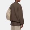 Fear of God Essentials Col rond Gris chiné Bois Hommes Hauts Marron 192SU244682F