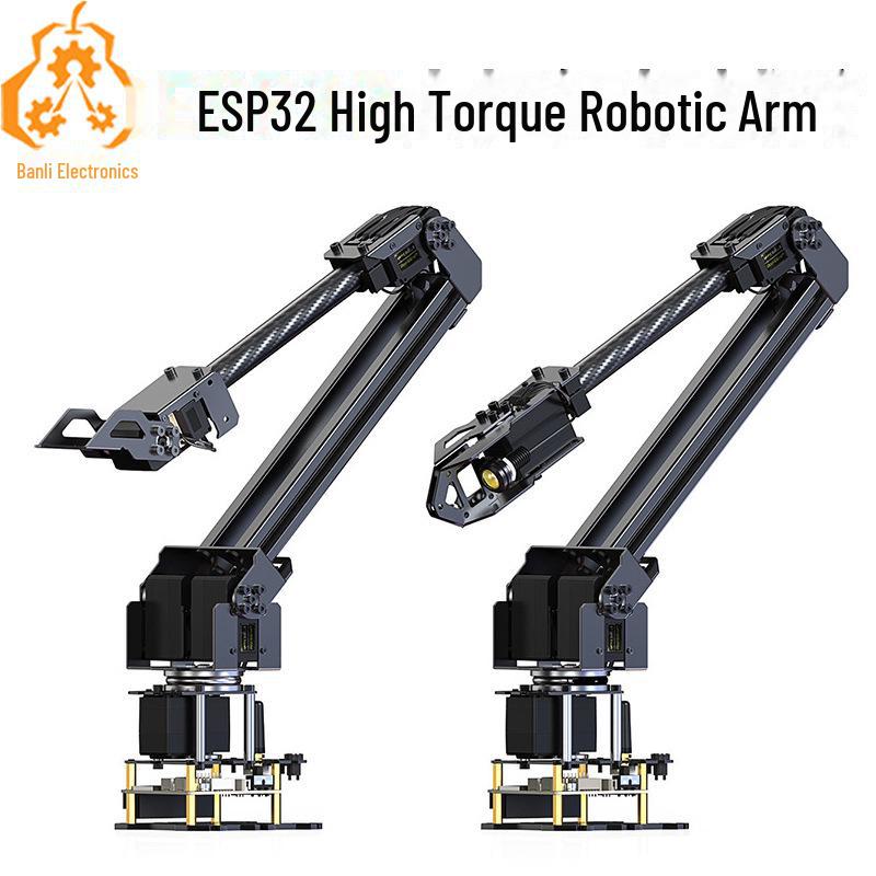 

Роботизована рука RoArm-M2 ESP32 4-DOF з високим крутним моментом, сервоприводами ST3235 і датчиком QMI8658C