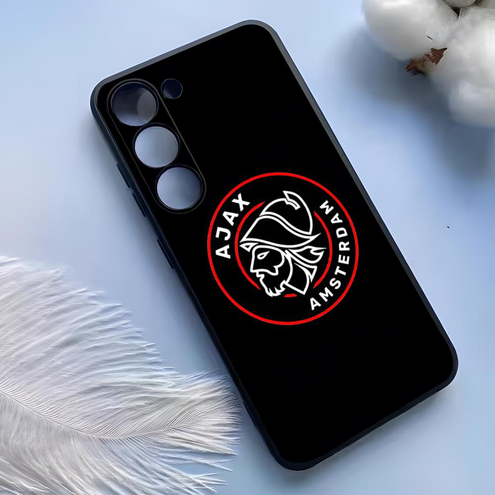 Módní pouzdro na telefon s logem AFC A-Ajax pro Samsung S25 Ultra S24 S23 S22 S21 S20 Plus Fe Galaxy A54 A53 A34 A25 Silikonový kryt