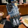 Cute Ghost Halloween Phone Case For Samsung A25 A13 A33 5G A54 A36 A35 A56 A52 A14 Shockproof Glass Cover