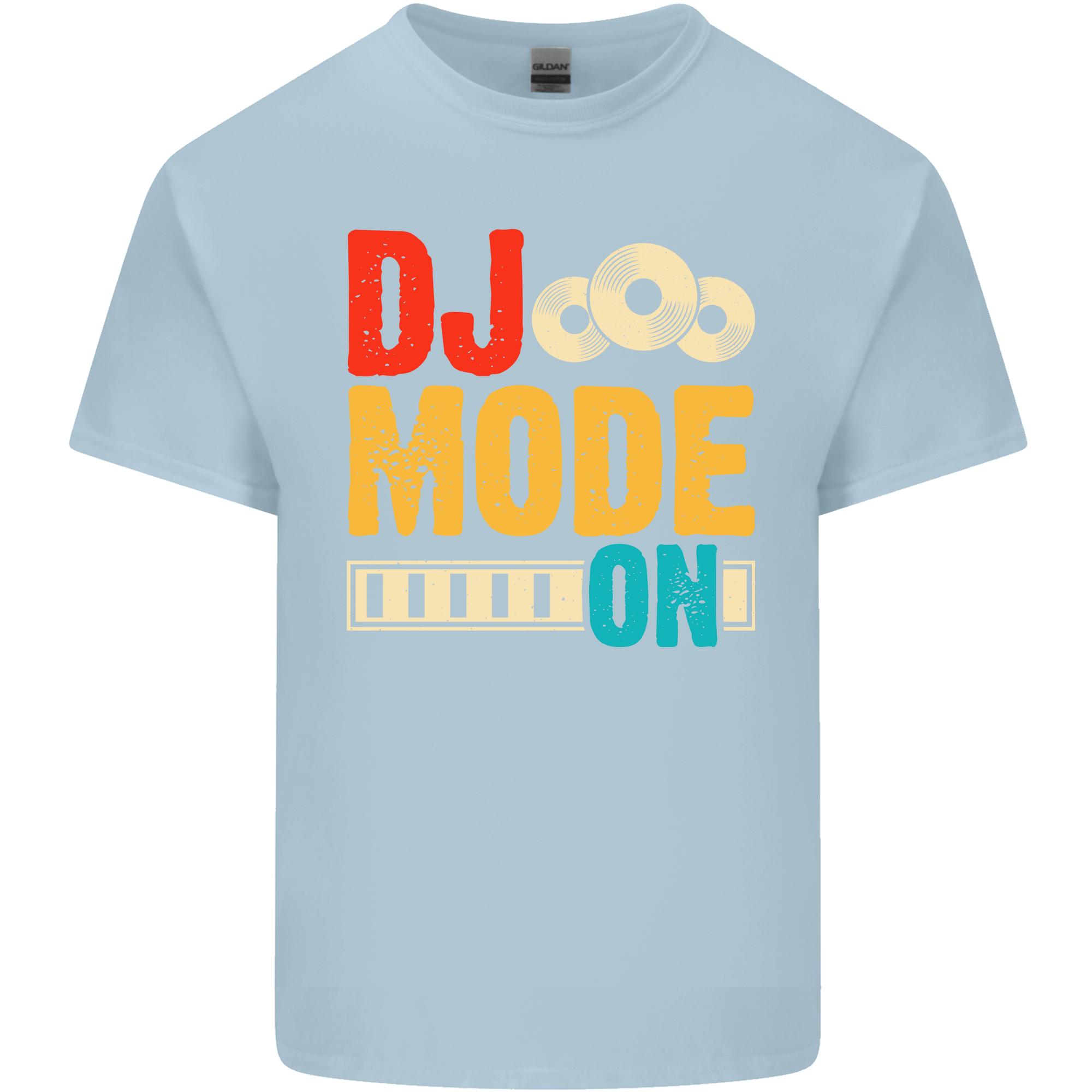 DJ Mode On DJing Music Unisexs Light Cotton TShirt S