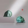 Golden Toad Sand Stone Ornament,Three-legged Attracts Rich Tea Pets, Living Room Office Home Decoration Store Opening Gifts