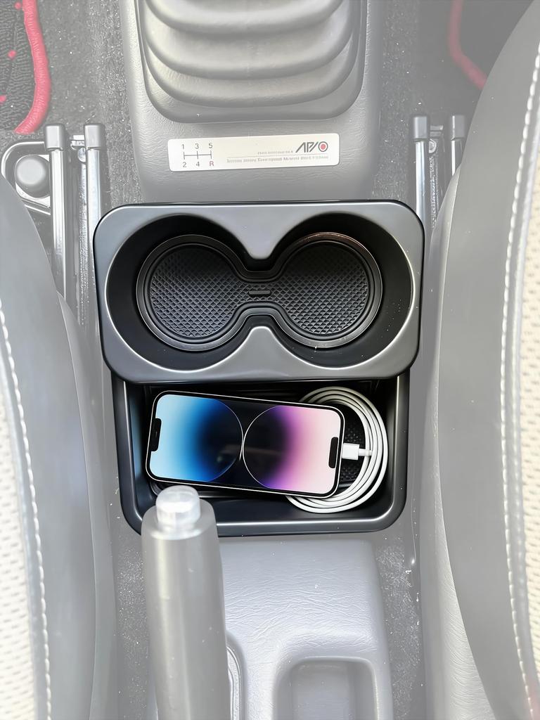 YOCTM Drink Holder for Suzuki Jimny and JB43 Console Center Console Storage Cup Small Item Storage Interior Parts and Accessories JB23, JB33, (Manual