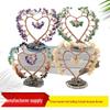 Seven-Color Agate Crystal Money Tree Ornament for Home & Office Decor
