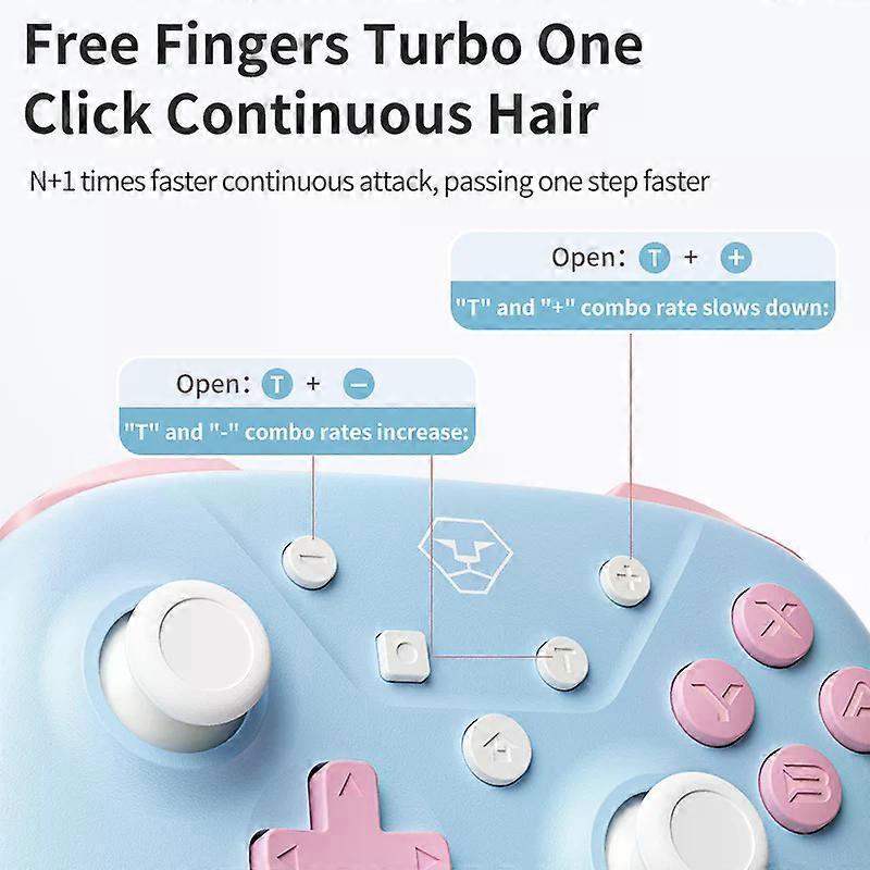 Wireless Controller For Nintendo Switch Controller Pro Gamepad Turbo Function For Nintend Switch Oled/Lite/PC/iOS/Android
