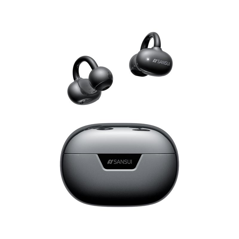 SANSUI Bone Conduction Concept Open-Ear Clip Bluetooth Sport Earbuds