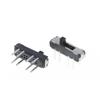 High-Temp Mini Toggle Slide Switch MSS-23D18, 3-Position, 8-Pin, Vertical Plugin, Black Glue