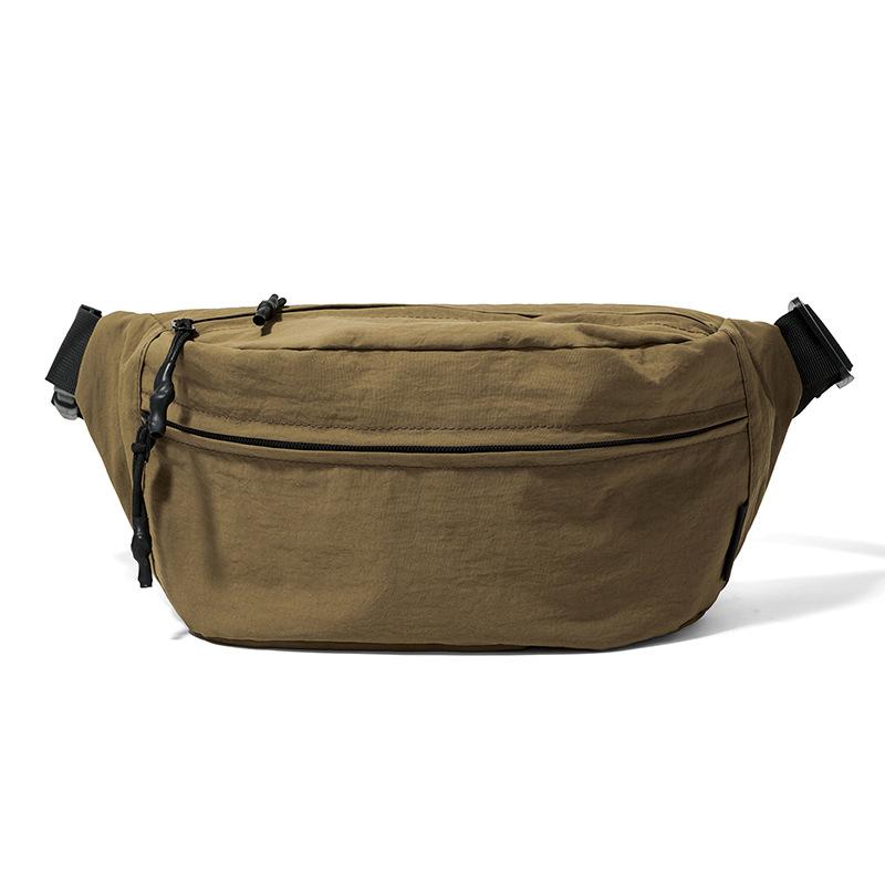 

Сумка Сумка через плечо Женская повседневная спортивная маленькая сумка-мессенджер Уличная легкая водонепроницаемая нагрудная сумка Мужская и женская спортивная поясная сумка хаки