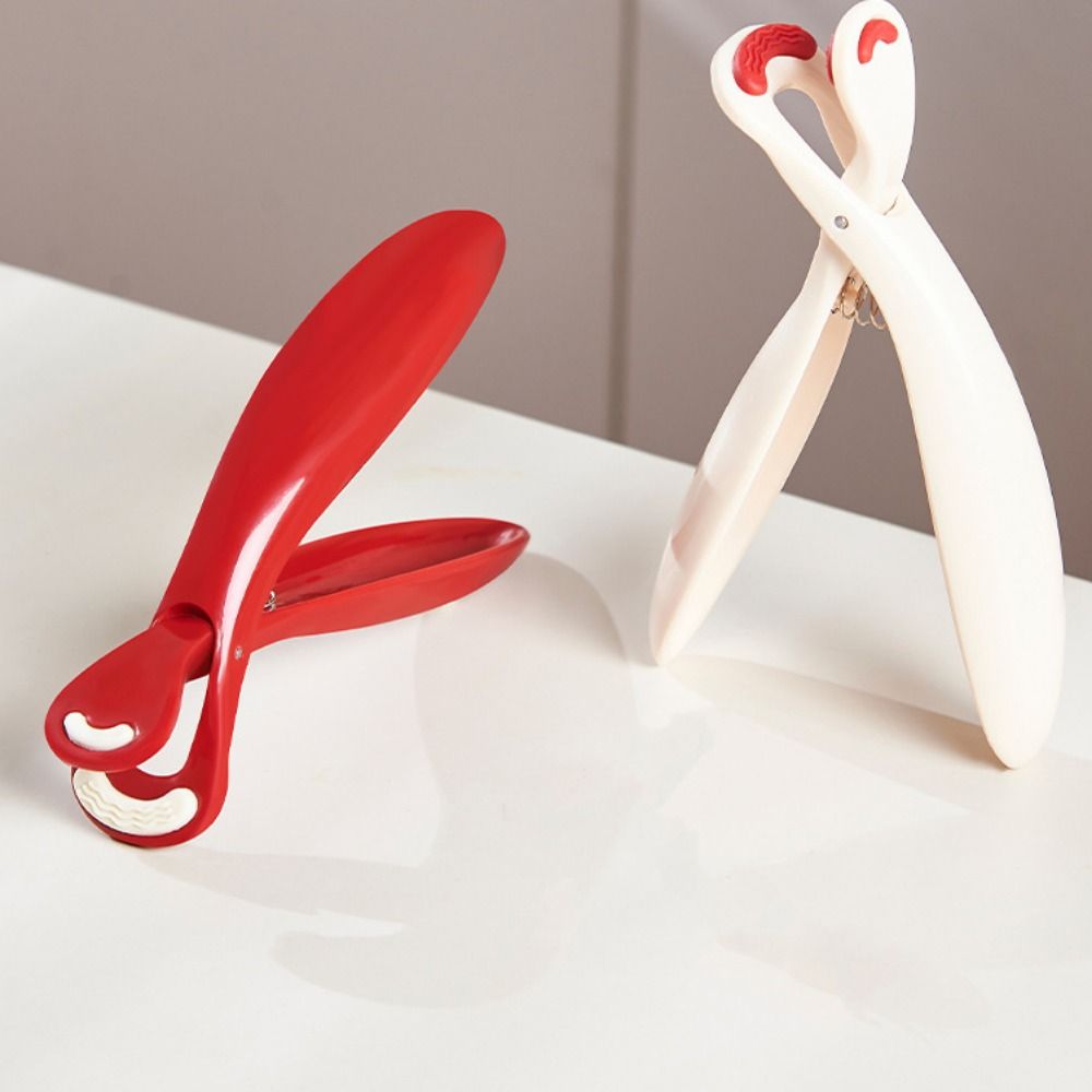 2 Stück Dopamin Topfgreifer Rutschfest Haushalt Hitzebeständiger Griff Kunststoff Heißplatten-Greifer Tellerklemme für Geschirrteller Dampfgarer