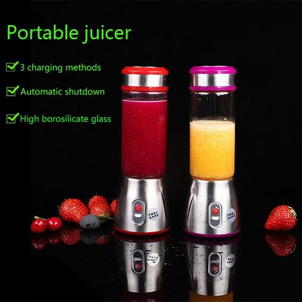 Multifunctional 500ml Mini USB Rechargeable Portable Electric Fruit