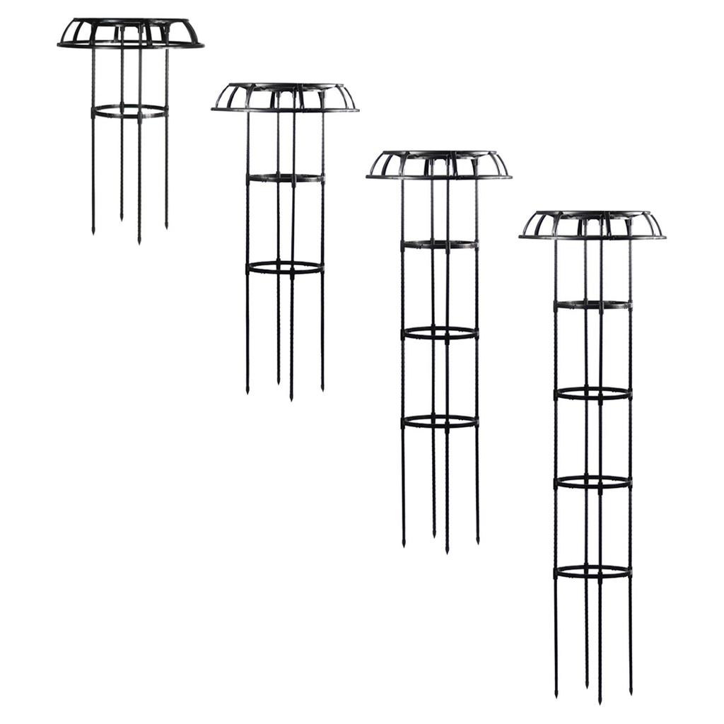Plant Support Trellis Multipurpose Umbrella Trellis Frame Garden Trellis for Vines Flowers Vegetables Roses Climbing Plants