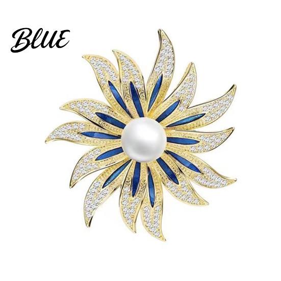 Decorative Rhinestone Brooch Sparkly Bird Butterfly Leaves Lapel Pin Women