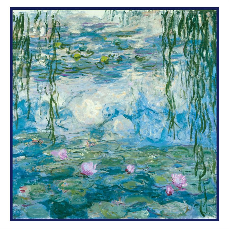 Silk Scarf Women Paintings Series Square Scarves Head Echarpes Silk Foulards Femme Wraps Beach Shawls Bandana Lady Hijabs 90CM