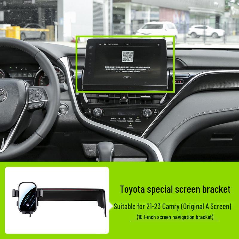 Toyota Auto-Bildschirm Handyhalter - Horizontale Stumme Spiegel-Navigationshalterung