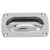 304 Stainless Steel Recessed Pull 3.7 X 2.4in Sliding Door Hardware  Cabinet Drawer