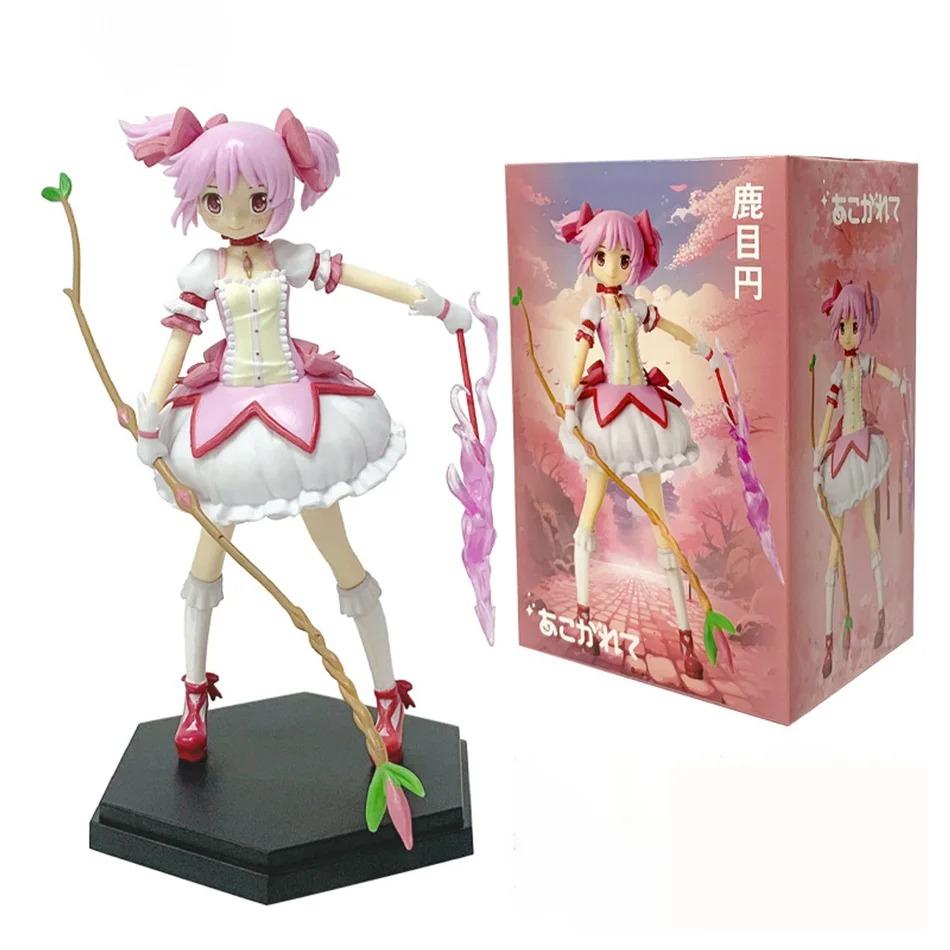 18CM Puella Magi Madoka Magica Kaname Madoka PVC Anime Actionfigur - Sammlermodell Spielzeug Geschenk Anime Cartoon Charakter
