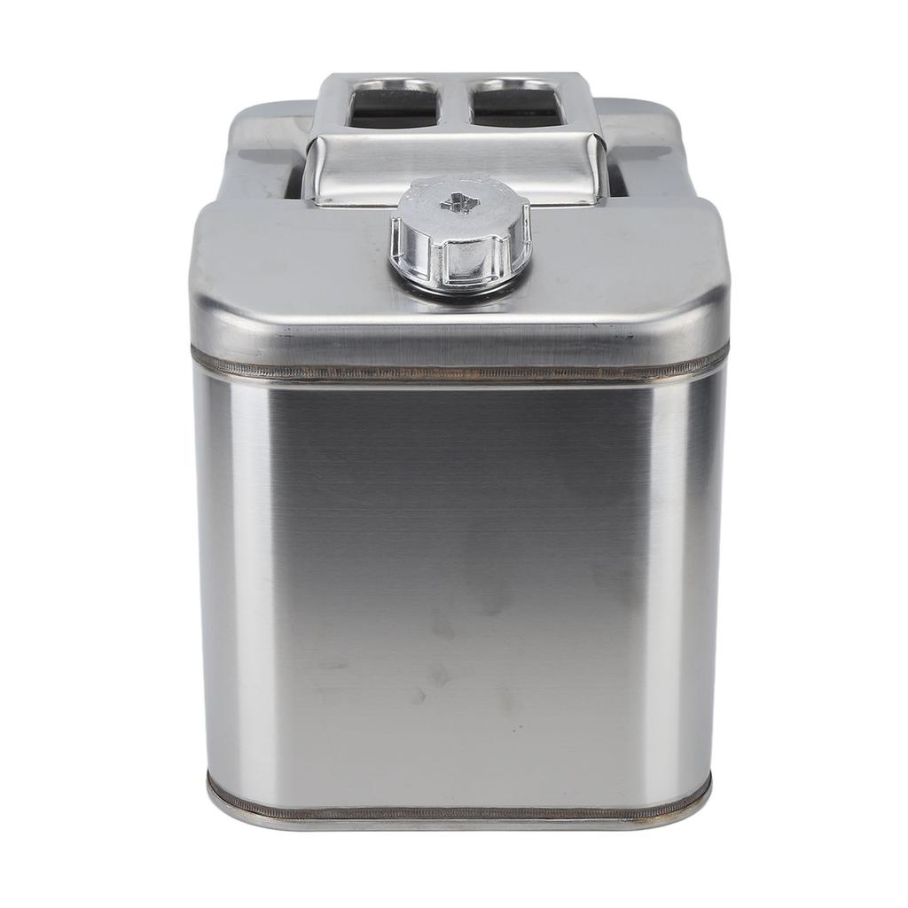 5,2 Gallonen 20L Kraftstoffkanister aus Edelstahl, korrosionsbeständig, tragbar, US-Benzintank