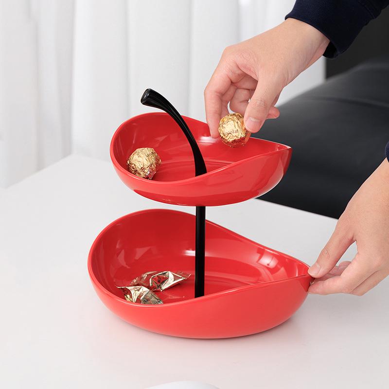 Stylish Ceramic Fruit Bowl for Living Room or Coffee Table Display