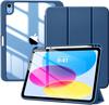 Case for iPad (A16) 11th Generation 11 Inch , iPad 10th Generation Case 10.9 Inch with Pencil Holder,Protective Cover