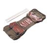 Fahrrad-Gepäckträgertasche 30 35L Verstellbares Volumen 49KG Tragfähigkeit Reflektierende Tasche Oberes Segeltuch Fahrradtasche für Langstrecken