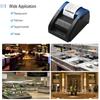 58mm Desktop Receipt Printer POS Printer Direct Thermal Printing Compatible with Android/iOS/Windows Support ESC/POS