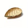 1Pc Mini Handmade Bamboo Fruit Basket for Outdoor Patio Garden Picnic Home Kitchen Dining Room Living Room Halloween Gift Christmas Gift