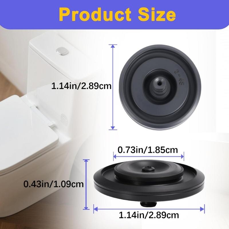 Durability Toilet Tanks Seals To Prevent Water Waste Save Up To 10000 Gallons Annually and Ensure Quiet Operation