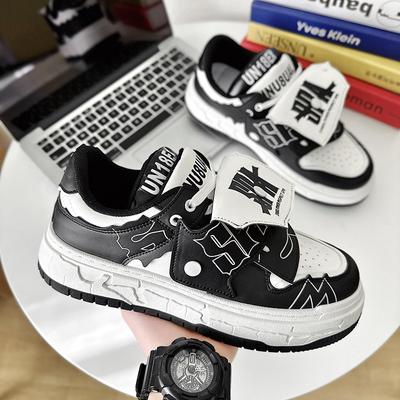 Zapatillas de skate deportivas para hombre, primavera y otoño 2024, diseño de nicho, zapatos casuales para hombre, nueva marca China-Chic, zapatos Daddy para hombre.