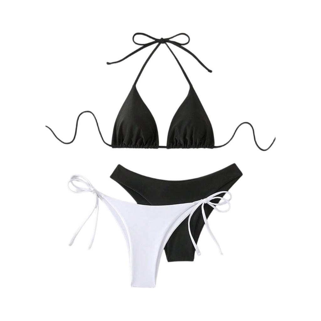 Damen Mode Bikini Zweiteiliges Badeanzug Set