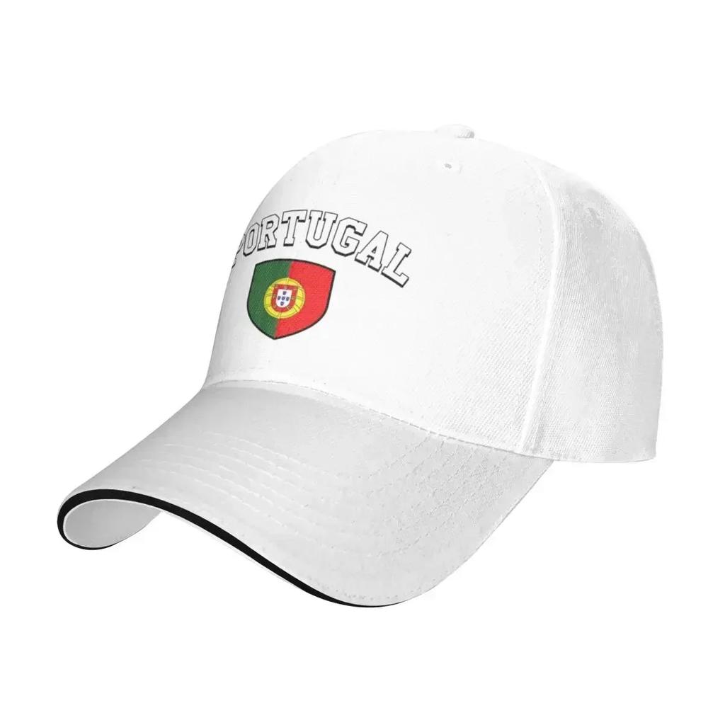Portugal Supporters Flag Coat Of Arms Camping Baseball Caps Unisex High-end FeUnisex Beach Sunscreen Hat Snapback Cap