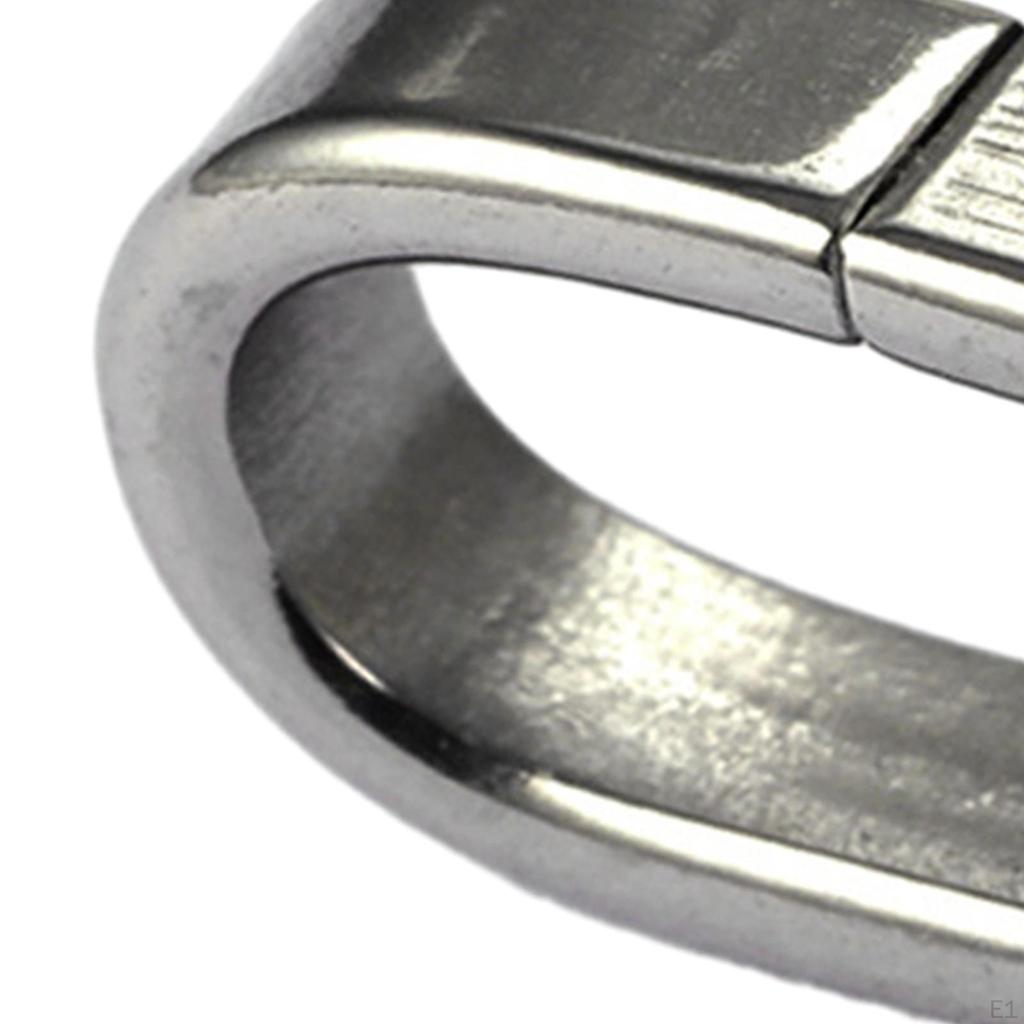 100 Pieces Oval Linking Rings Metal Jewelry Links DIY Jump Quick Link Chain Connectors